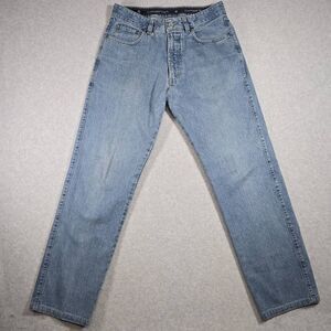 Ermenegildo Zegna Jeans 34x32 Light Wash 5-Pocket (Actual 32x32) Straight Leg